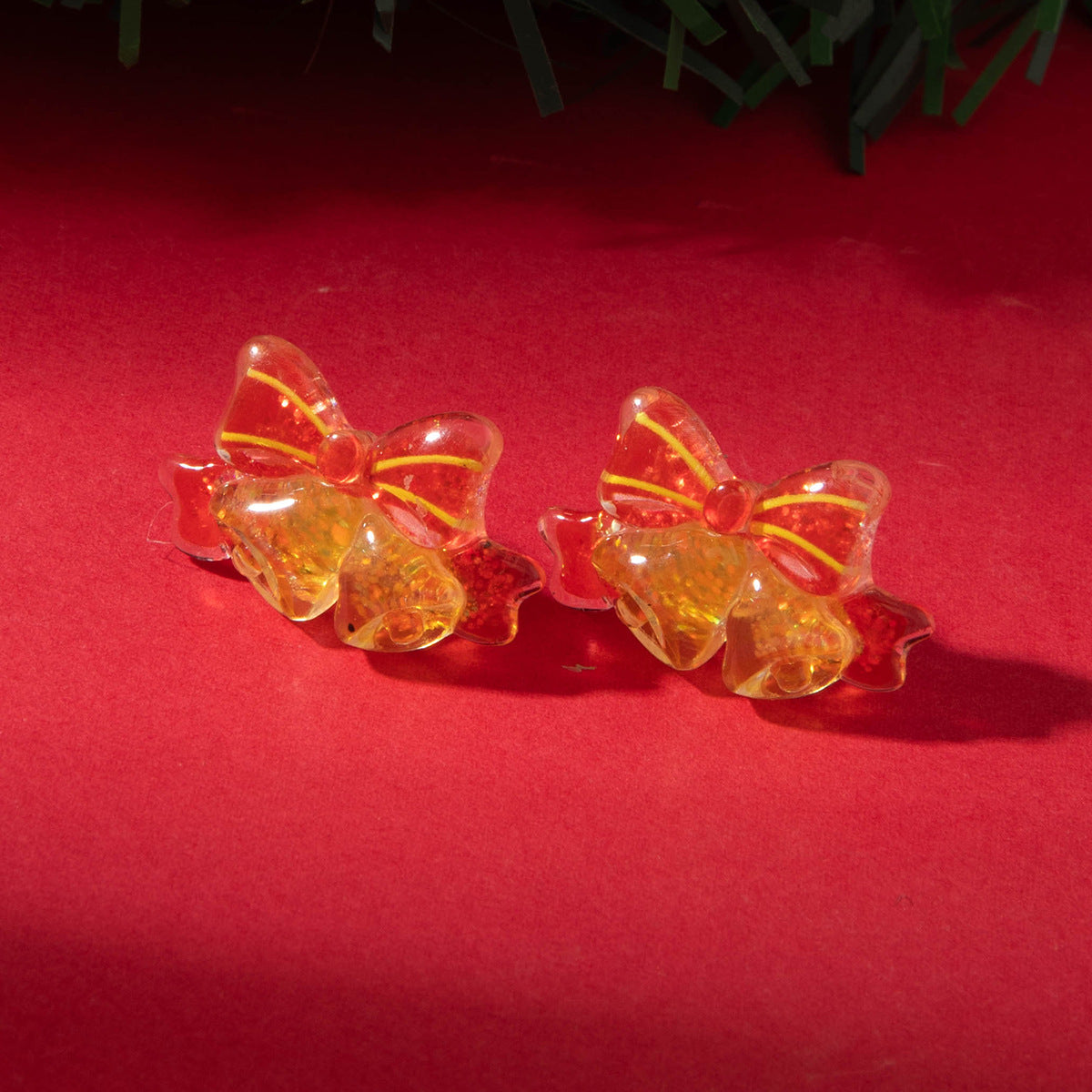 Wholesale Christmas Resin Christmas Tree Snowman  Earrings